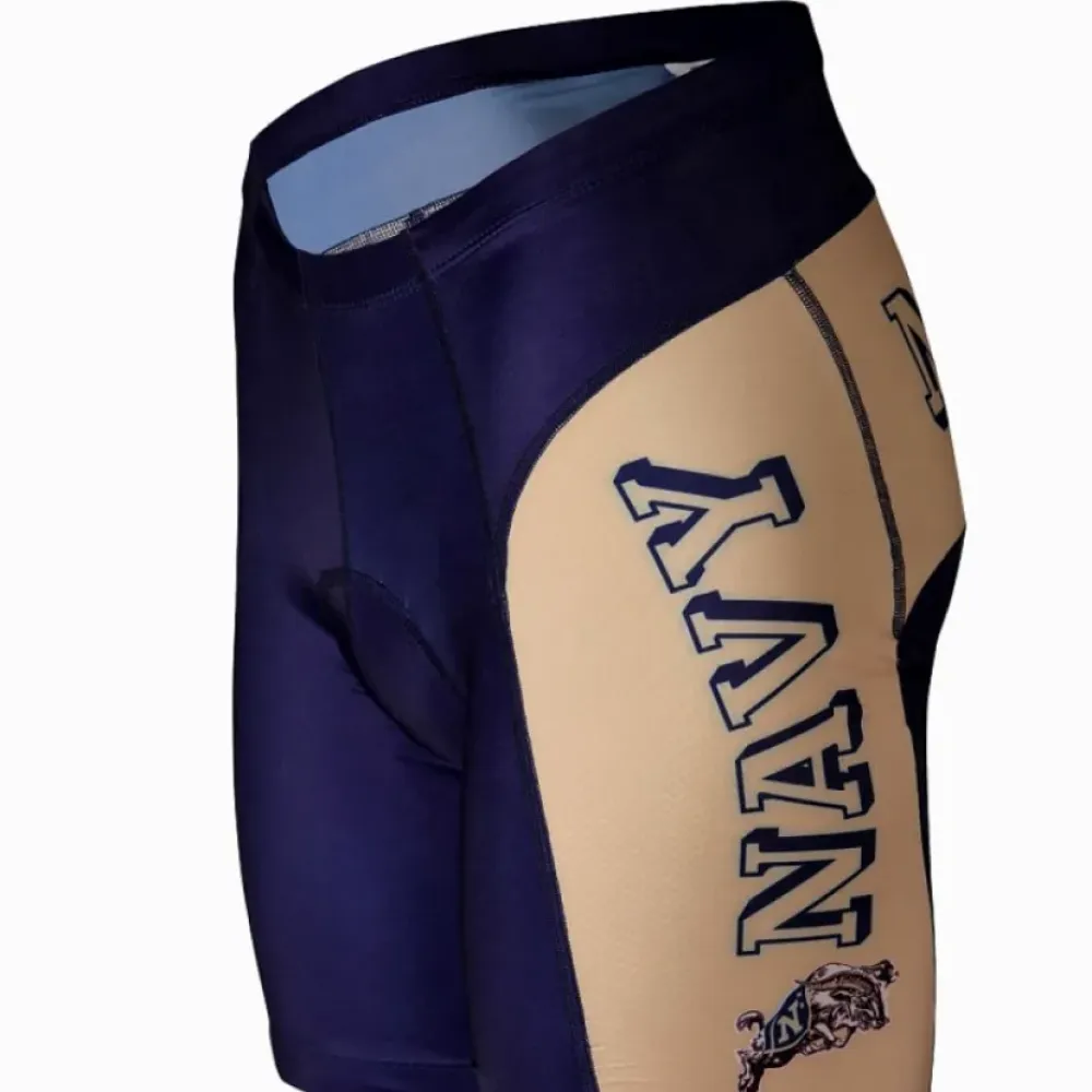 Navy Cycling Shorts College Navy/Gold/Black