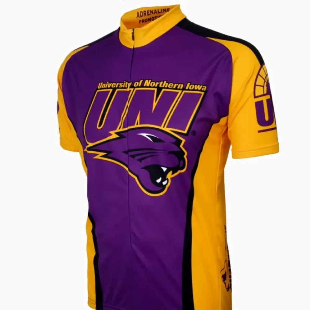 Adrenaline Promotion UNI Men's Cycling Jersey/Purple/Gold