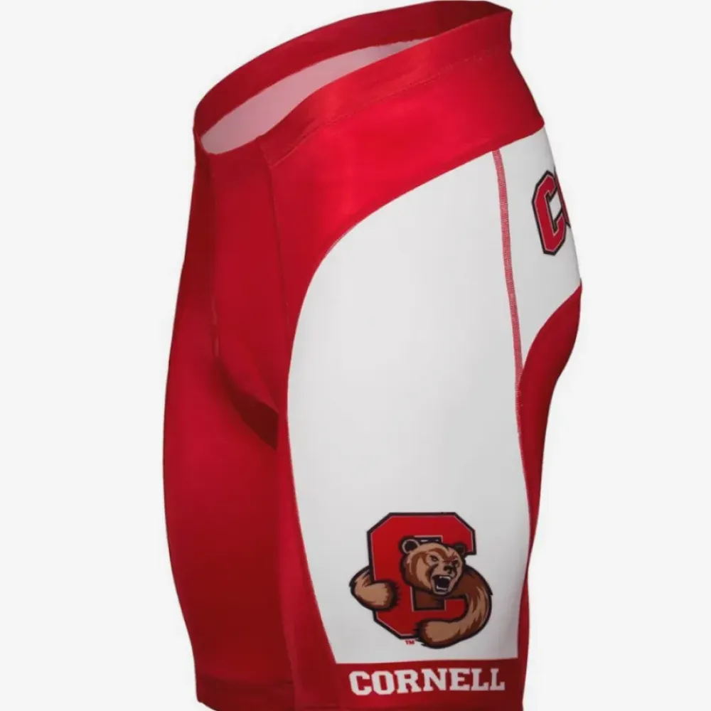 Cornell Cycling Shorts College Red/White