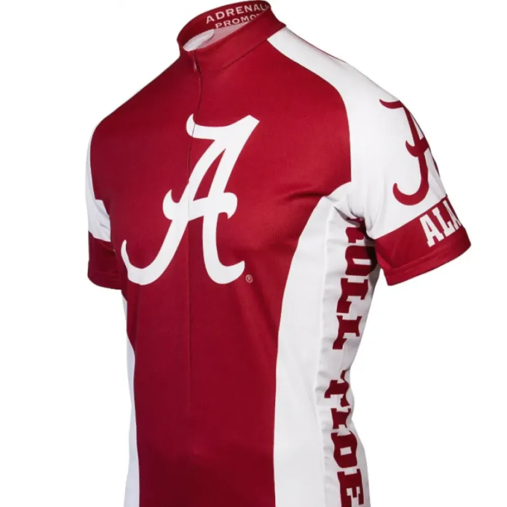 Alabama Men's Cycling Jersey - Crimson/White