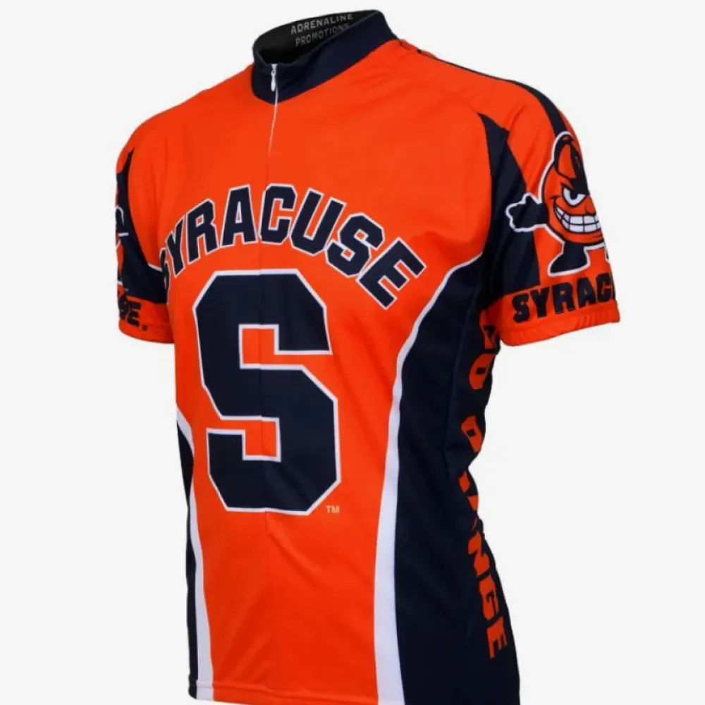Adrenaline Promotions Syracuse Cycling Jersey/Orange/Blue