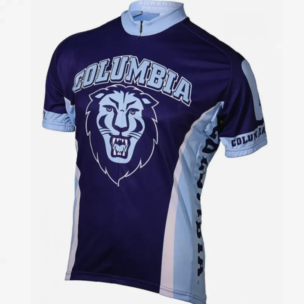 Columbia University Cycling Jersey - Navy/White/Grey