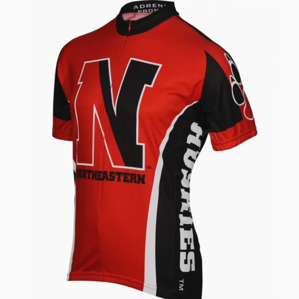 Adrenaline Promotions Northeastern Men's Cycling Jersey Red/Black/White
