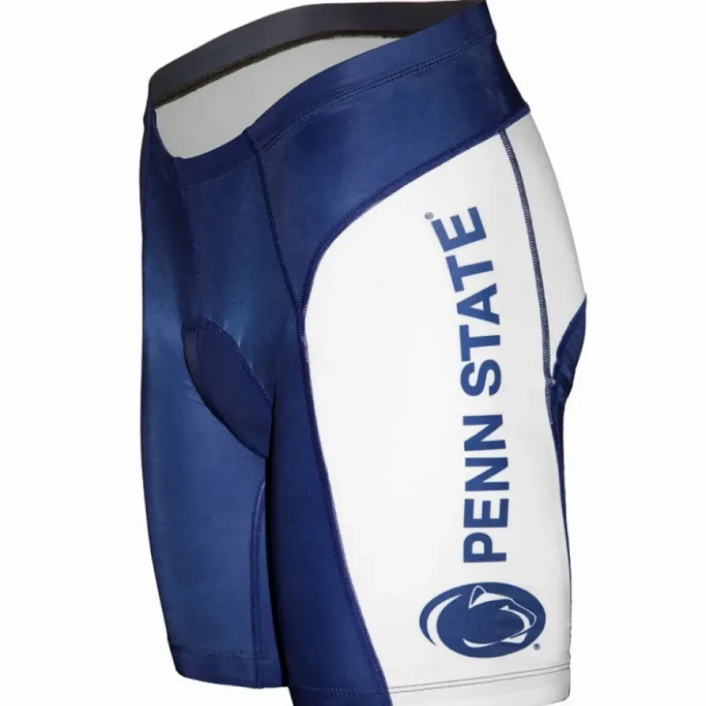 Penn State Cycling Shorts College - Blue/White