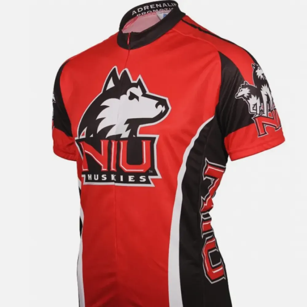 Adrenaline Promotions NIU Men's Cycling Jersey/Red/Black/White