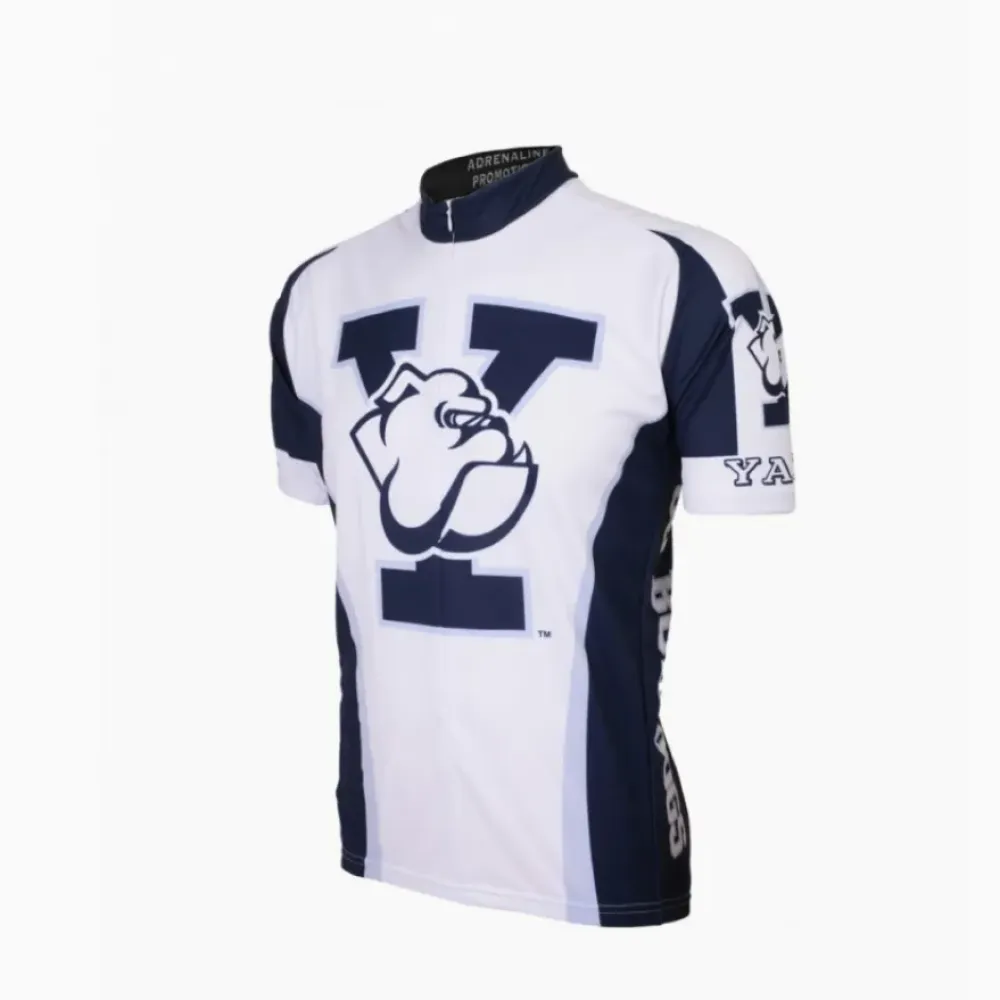 Yale Cycling Jersey - Navy Blue/White