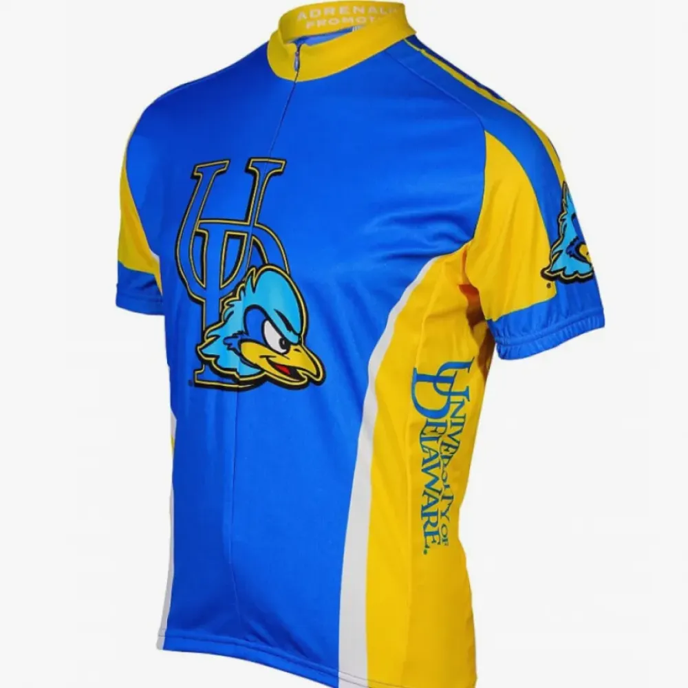 Adrenaline Promotions Delaware Cycling Jersey  Blue/Yellow