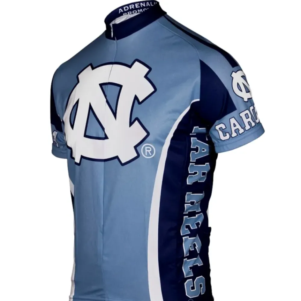 Adrenaline Promotions North Carolina Tar Heels Cycling Jersey/Blue/White/Navy