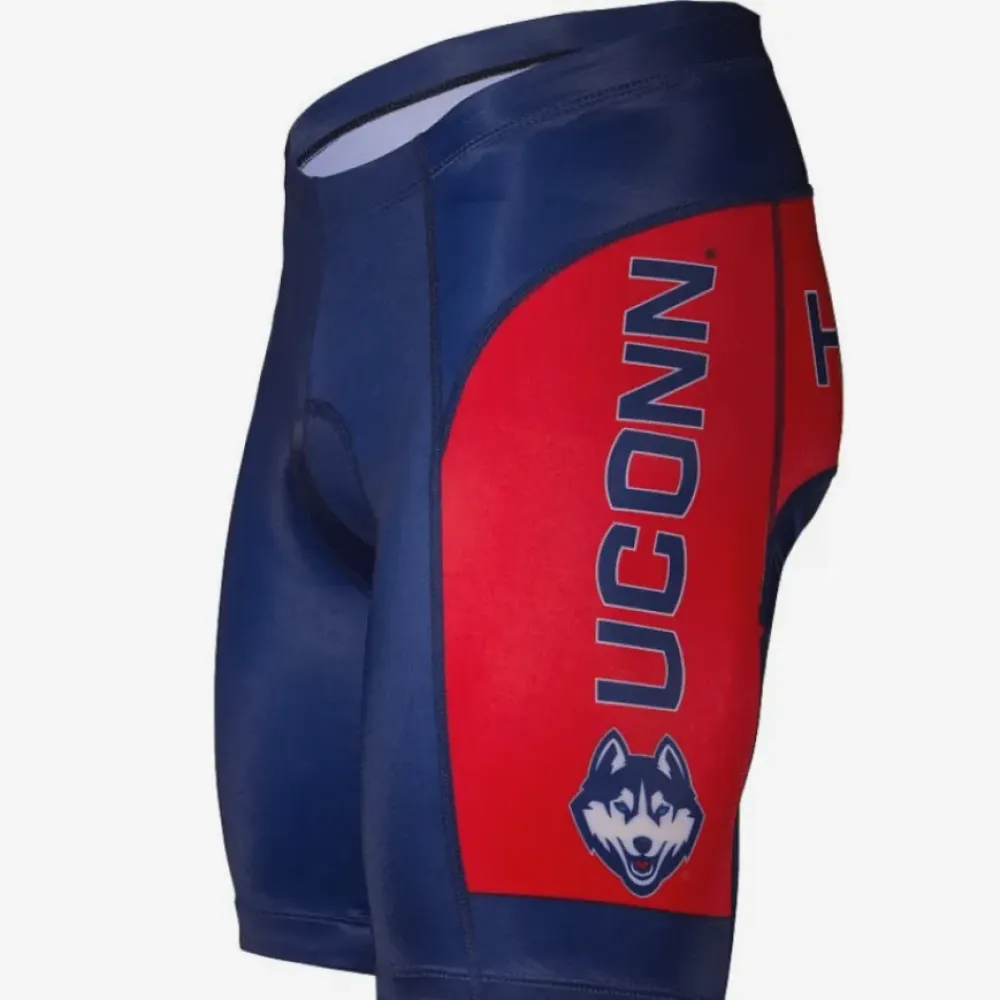 UCONN Cycling Shorts - Performance Athletic Apparel/Navy/Red