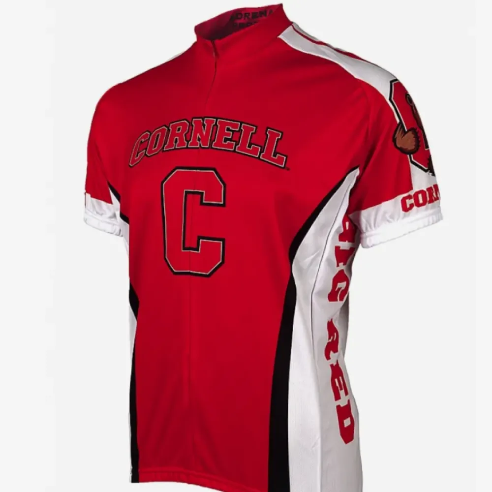 Cornell Cycling Jersey Red/White/Black
