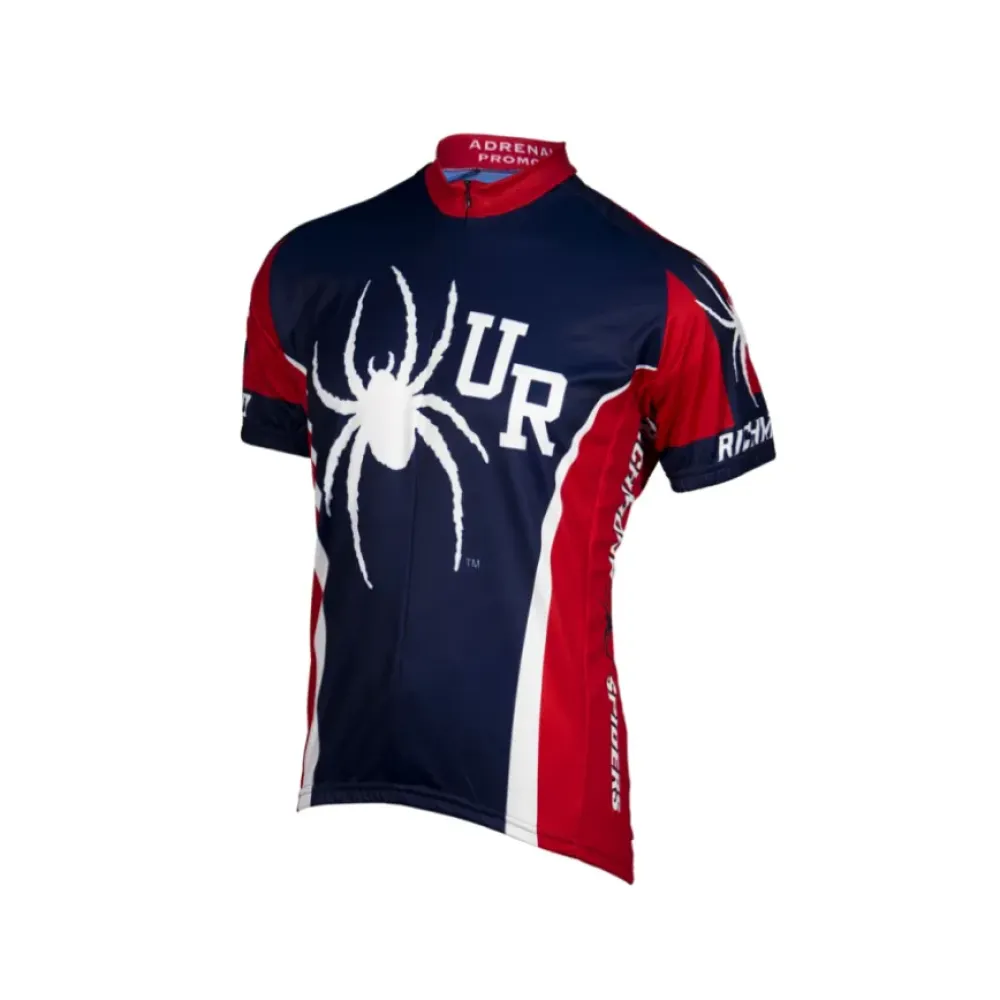 Adrenaline Promotions University of Richmond Spiders Cycling Jersey/Red/White/Black