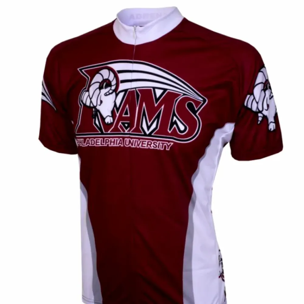 Adrenaline Philadelphia University Rams Cycling Jersey Burgundy/White
