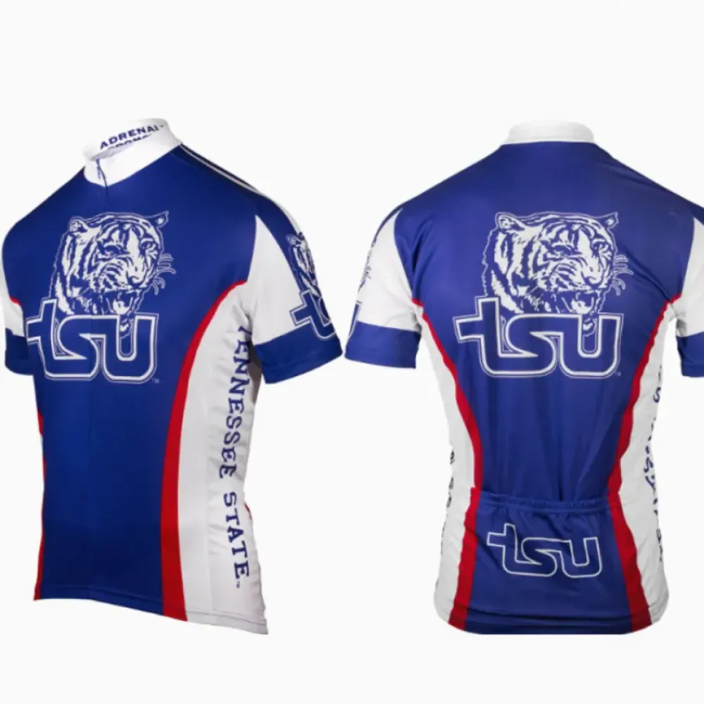 Adrenaline TSU Varsity Cycling Jersey Navy/White/Red