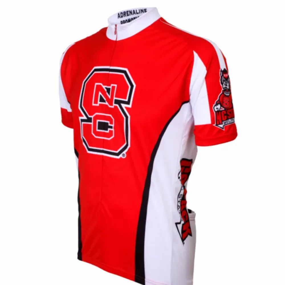 Adrenaline Pro NCSU Cycling Jersey/Red/White