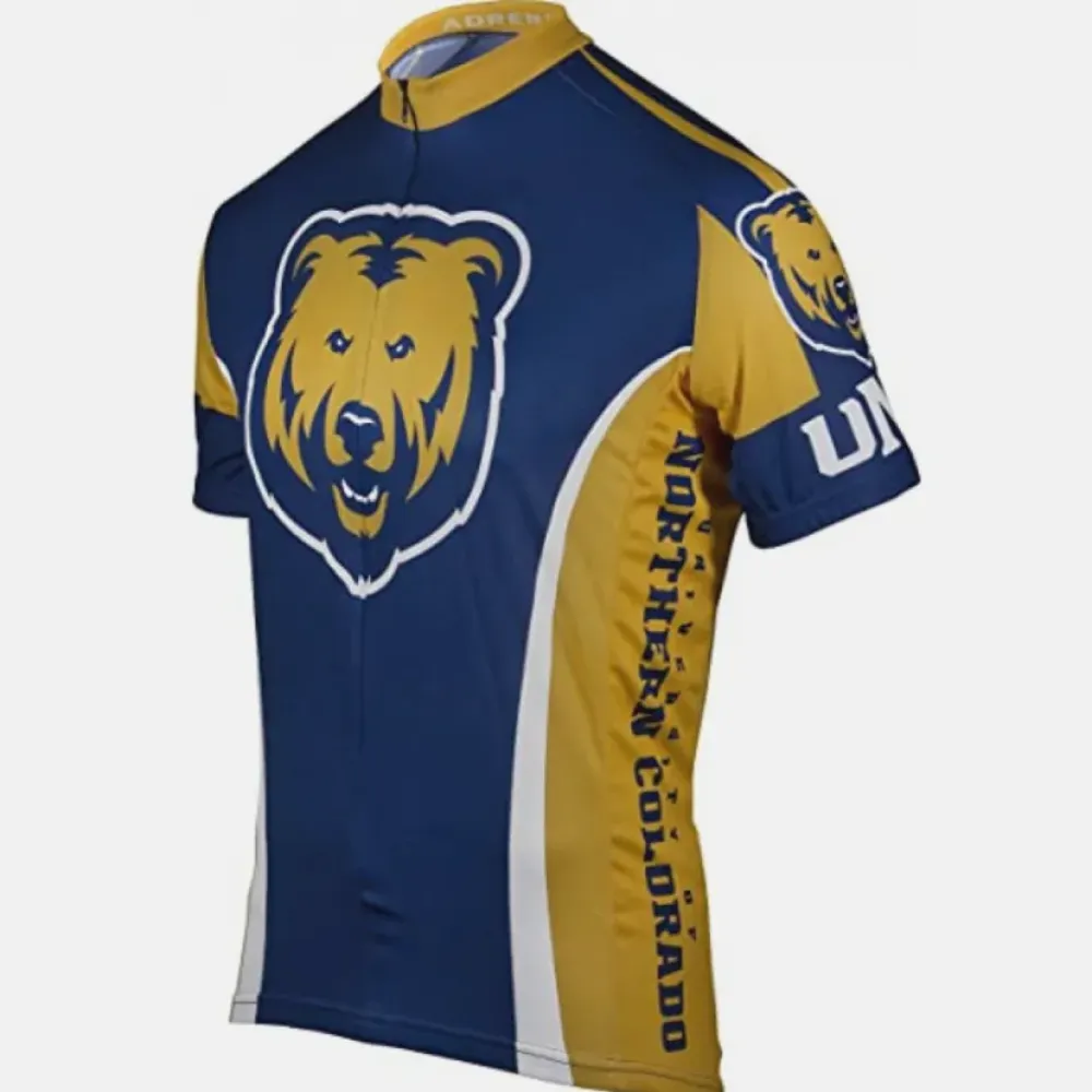 Adrenaline Northern Colorado Cycling Jersey Navy/Gold/White