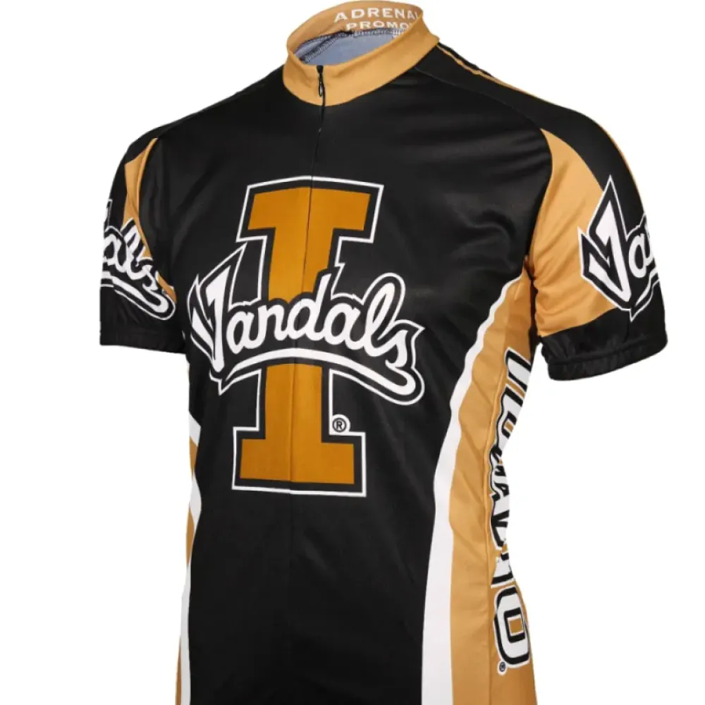 Adrenaline Promotions U of I Vandals Cycling Jersey - Gold/Black