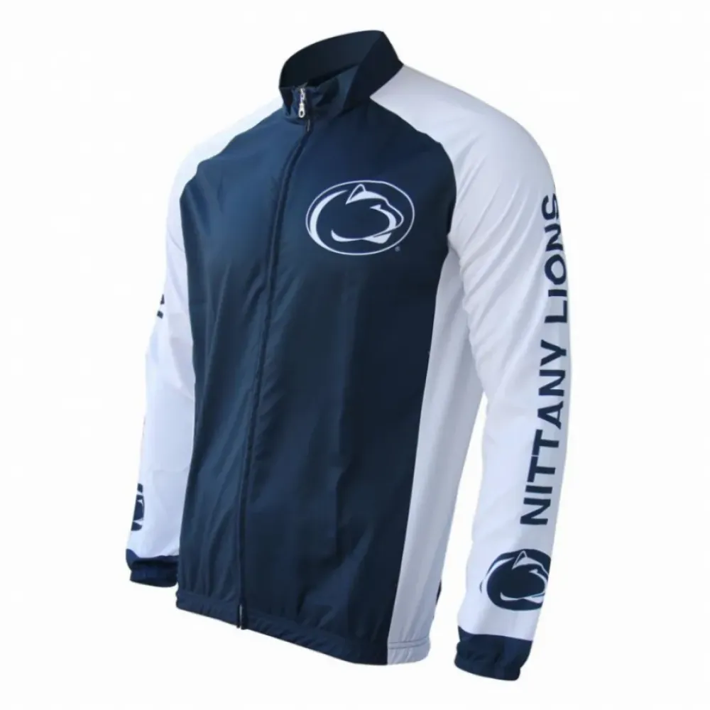 Penn State Nittany Lions Cycling Jersey Navy/White