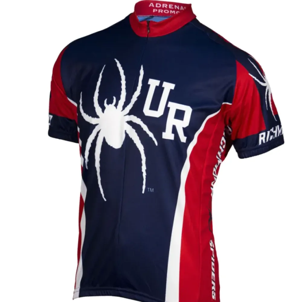 University of Richmond Spiders Cycling Jersey - Navy/Red/White