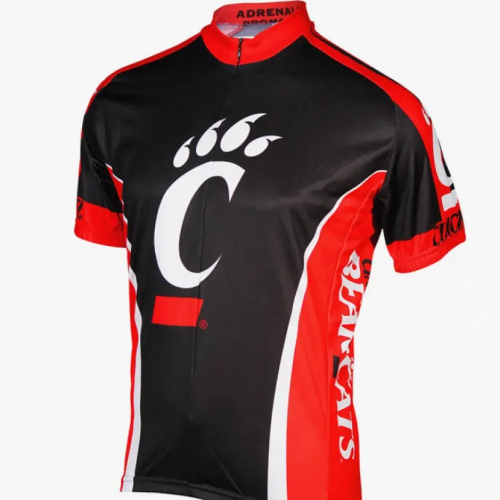 Adrenaline Promotions UC Bearcats Cycling Jersey Claw Logo Bold Red/Black/White