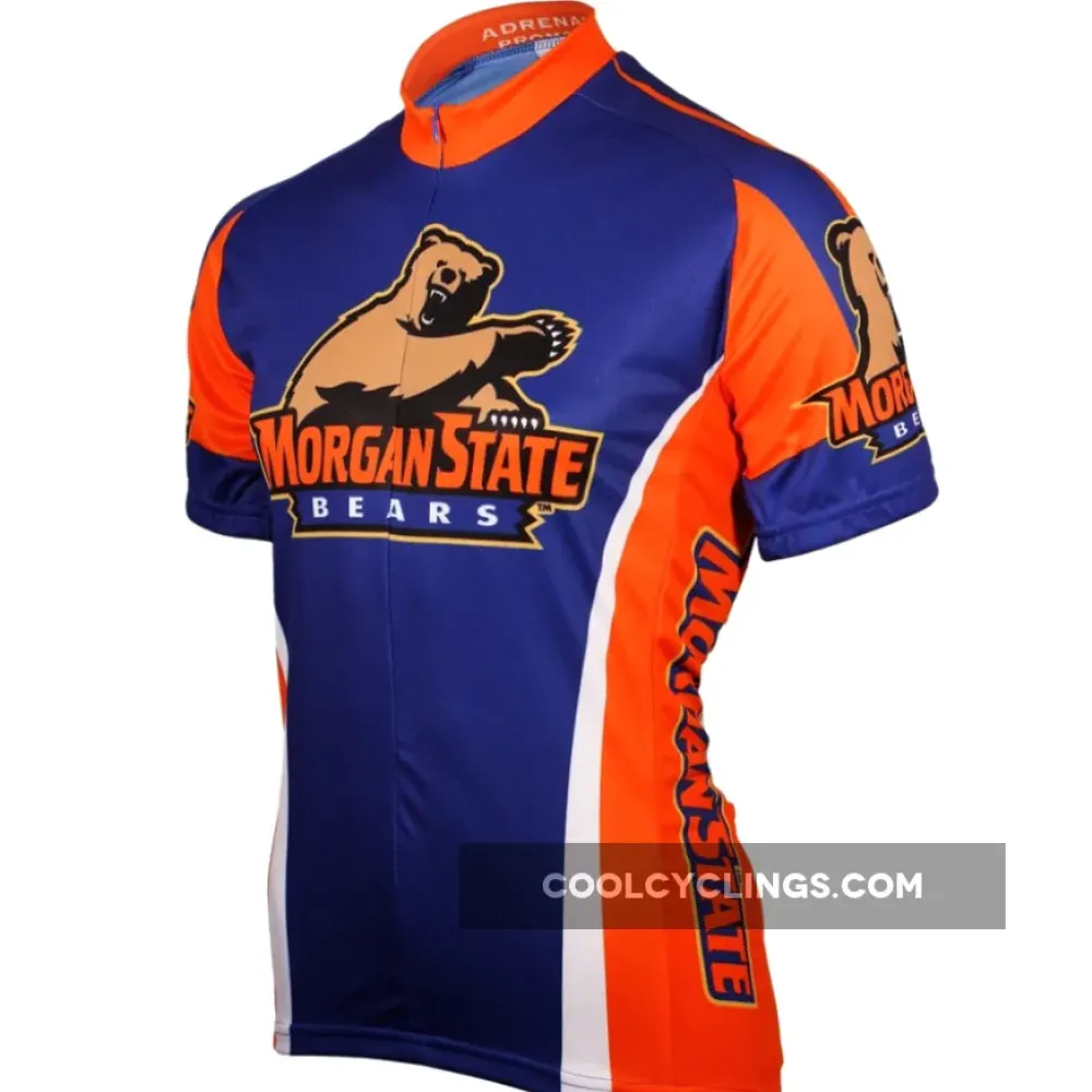 Adrenaline Pro  Morgan State Bears Cycling Jersey/Blue/Orange
