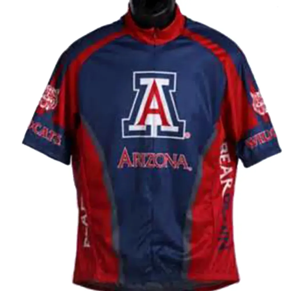 Arizona Wildcats Cycling Jersey - Red/Black
