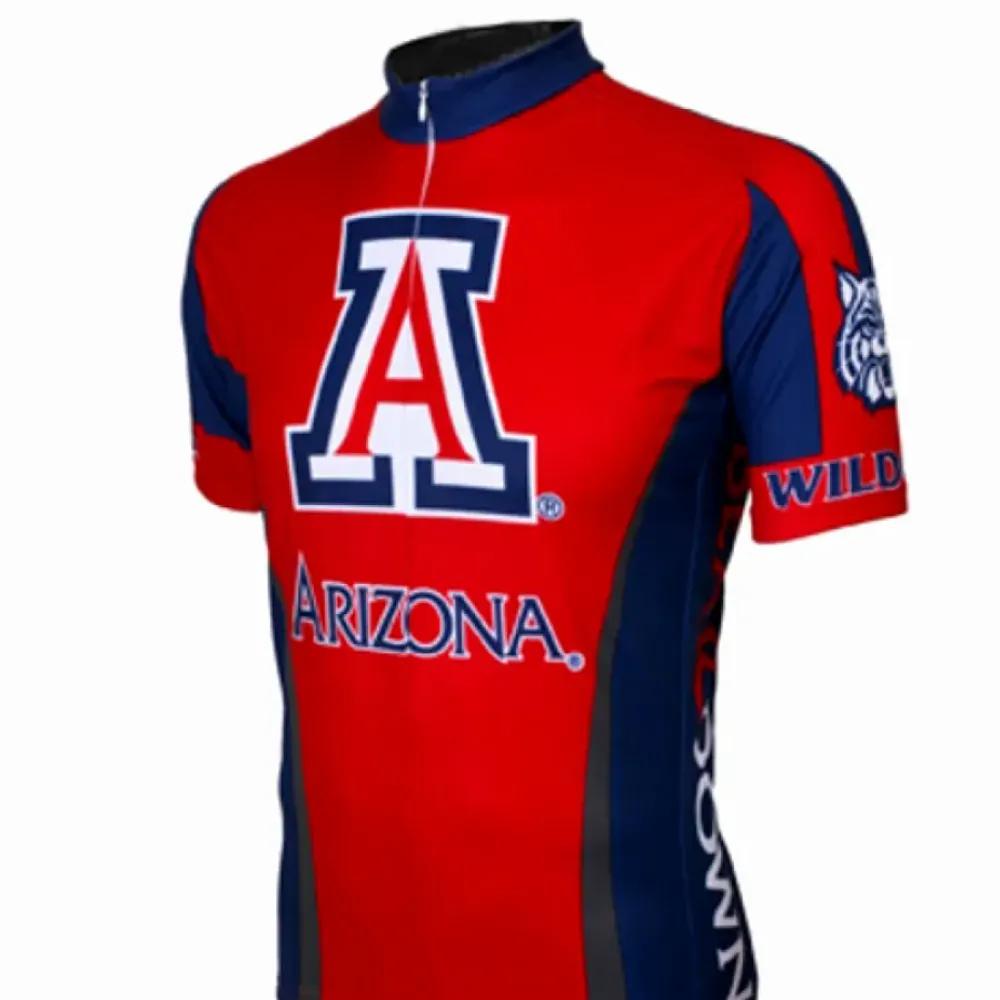 Arizona Wildcats Flagship Cycling Jersey/Red/Dark Blue