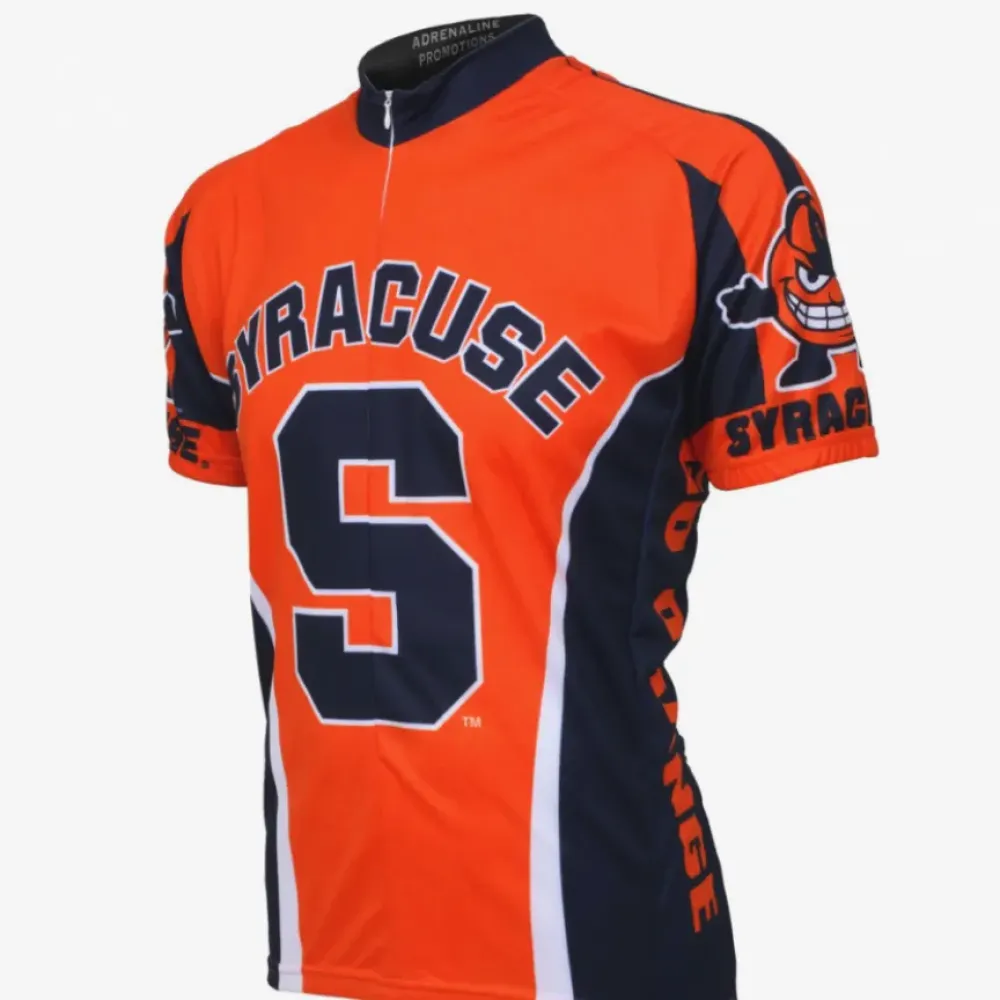 Adrenaline Promotions Syracuse University Orange Cycling Jersey - Team Spiritwear