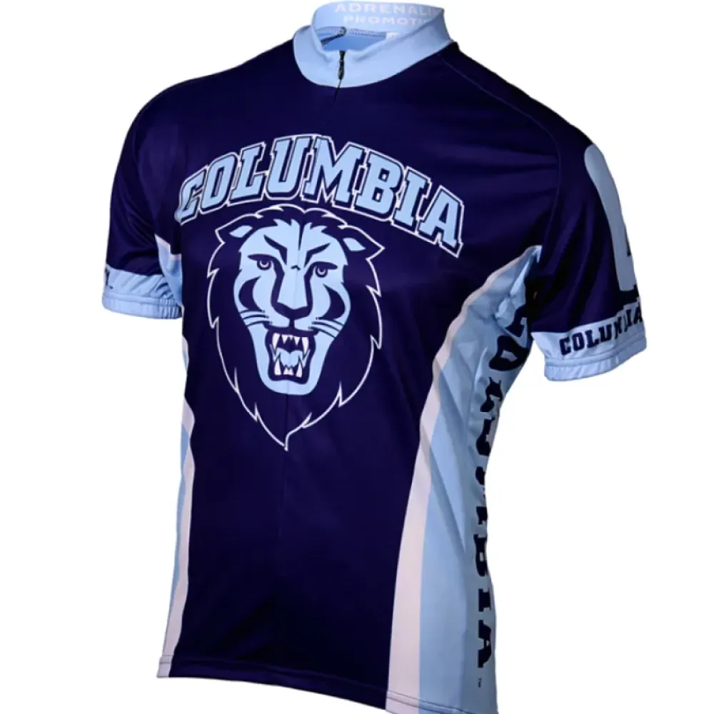 Columbia Lions Cycling Jersey CoolFit Technology Navy/White/Grey