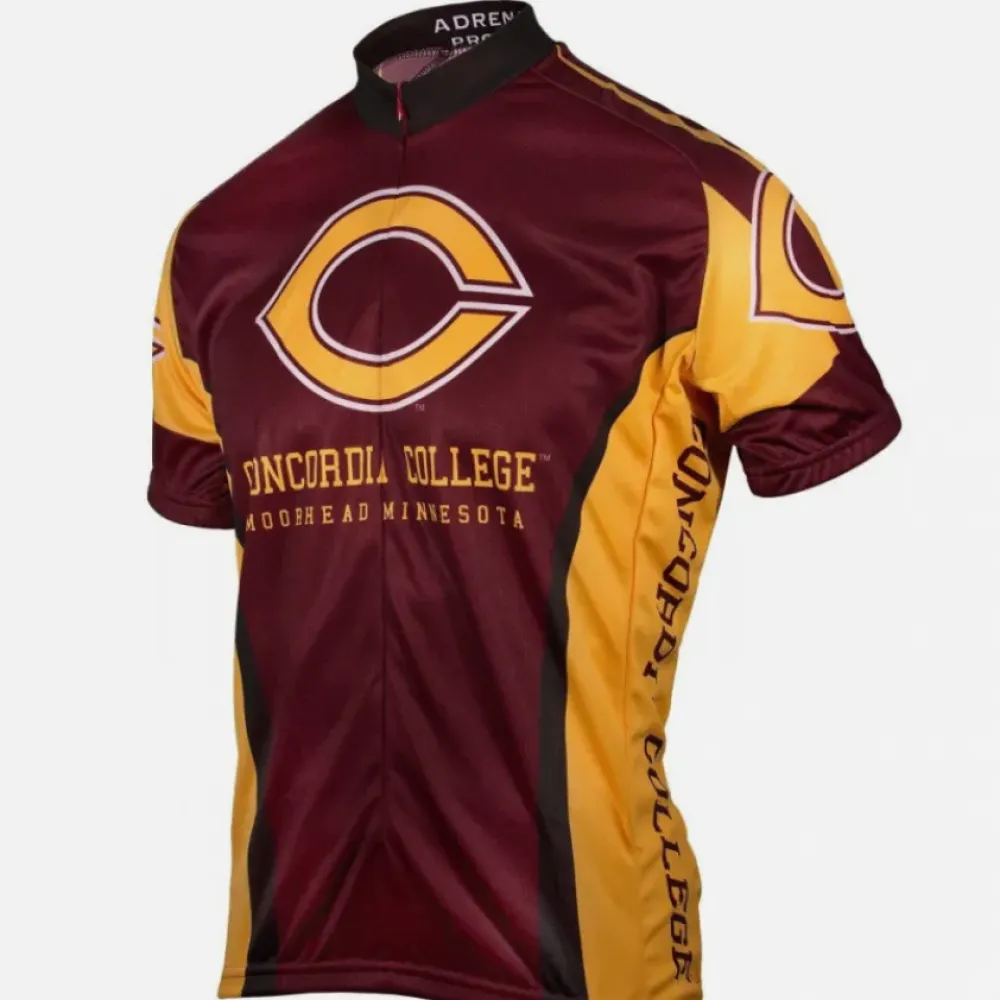 Adrenaline Pro Concordia College Cobber Cycling Jersey - Maroon/Gold