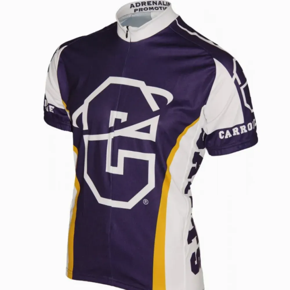 Carroll College Saints Cycling Kit - Purple/White/Gold