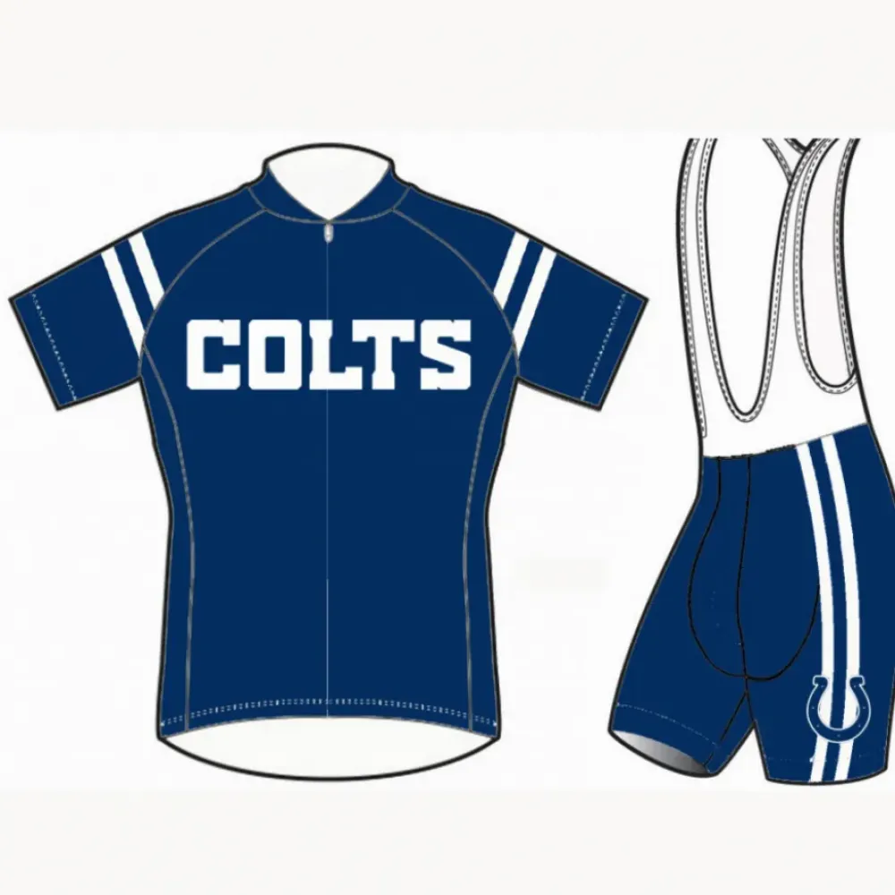 NFL Colts Cycling Kit Navy Blue/White