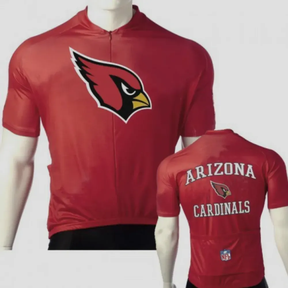 Arizona Cardinals Hollow-fit Cycling Jerseys, License 50 /Red