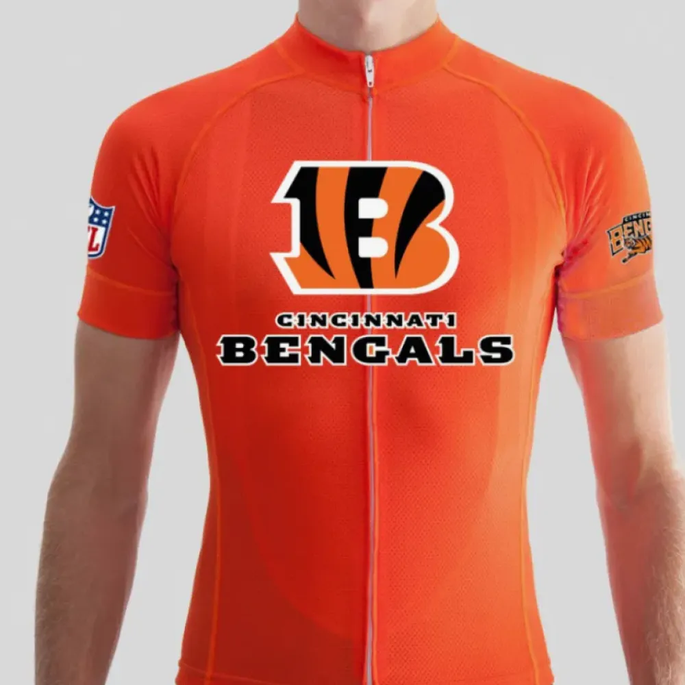 NFL Cincinnati Bengals Cycling Jersey/Orange