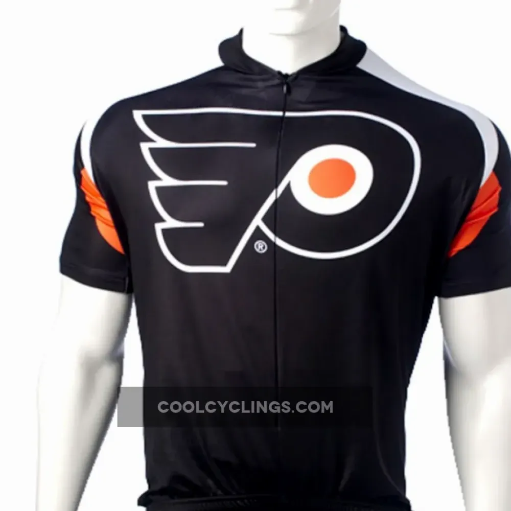 Philadelphia Flyers Cycling Jersey/Black/Orange/White