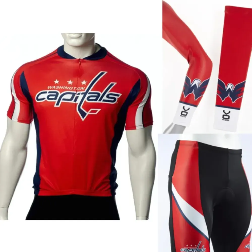Washington Capitals Cycling Kit Special Offer Red/Black/White