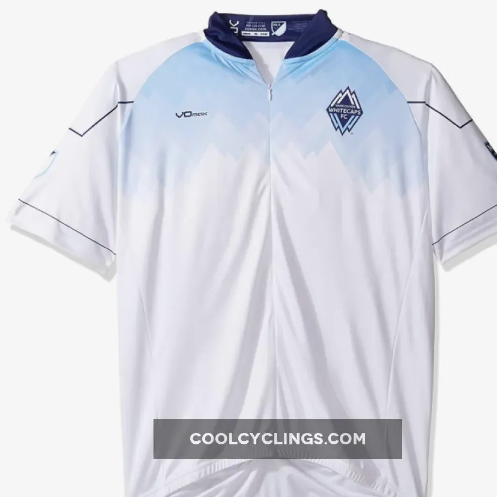 Vancouver Whitecaps FC Cycling Team Training Jersey/White/Light Blue