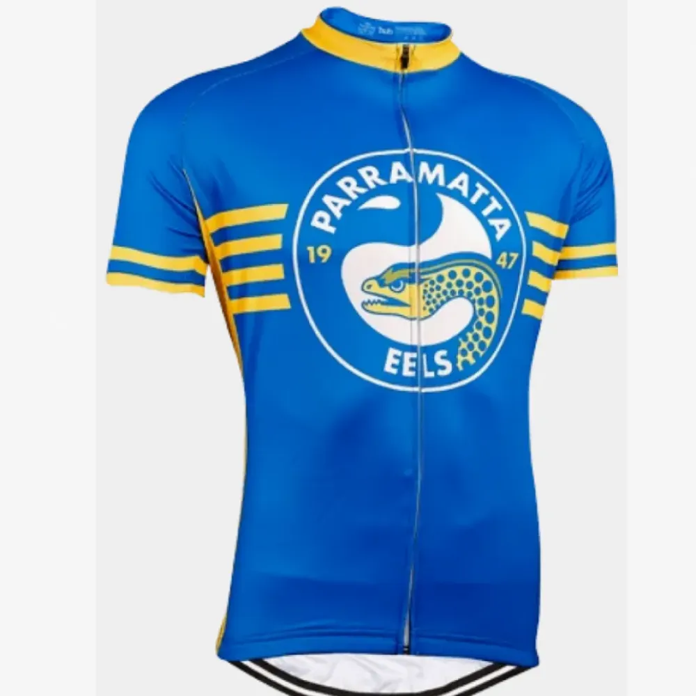 Parramatta Eels Cycling Jersey Blue/Yellow