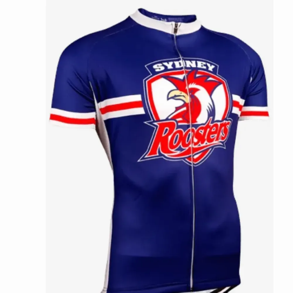 Sydney Roosters Road Cycling Jersey - Short Sleeve - Blue/Red