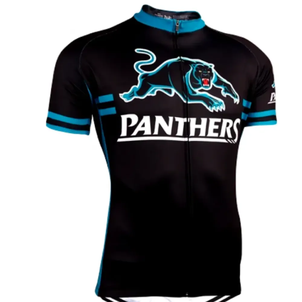 Penrith Panthers Cycling Jersey Black/Blue