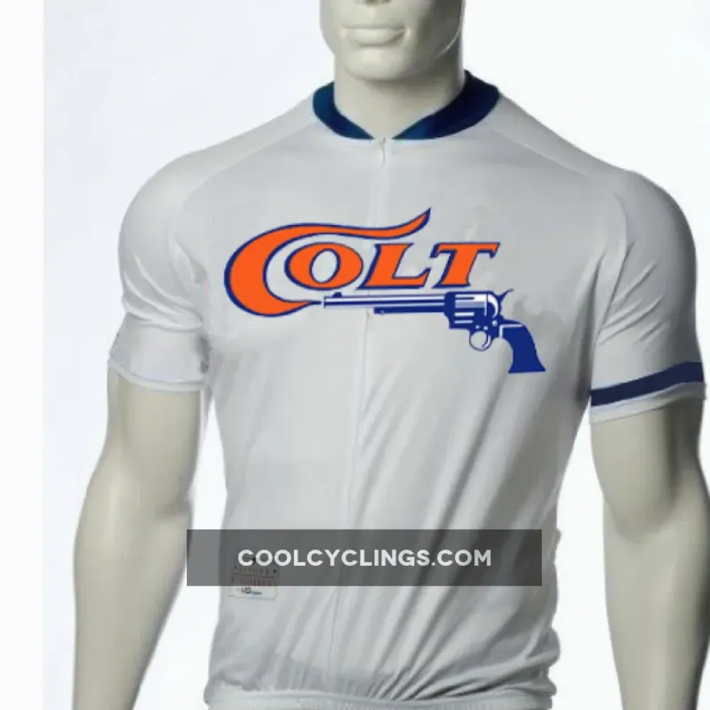 MLB Houston Colt .45s Cycling Jersey/White/Blue