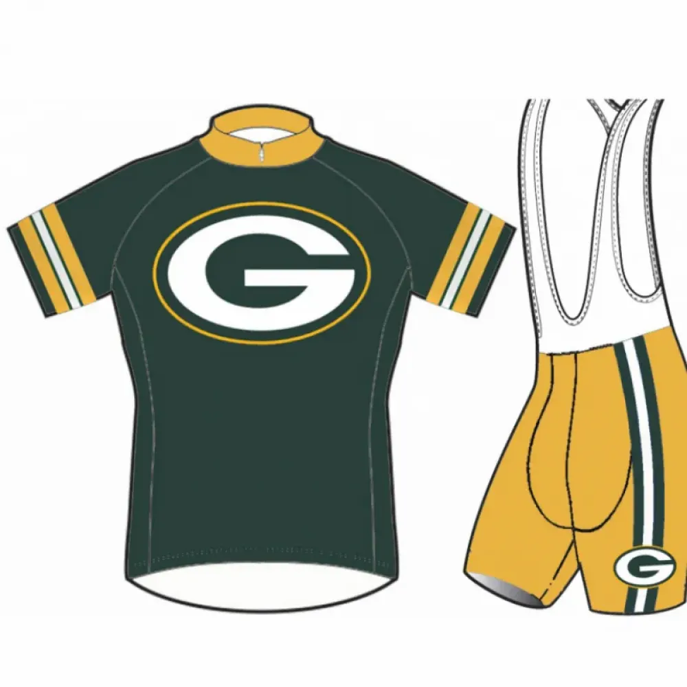 NFL Green Bay Packers Cycling Jersey shorts (bibs)