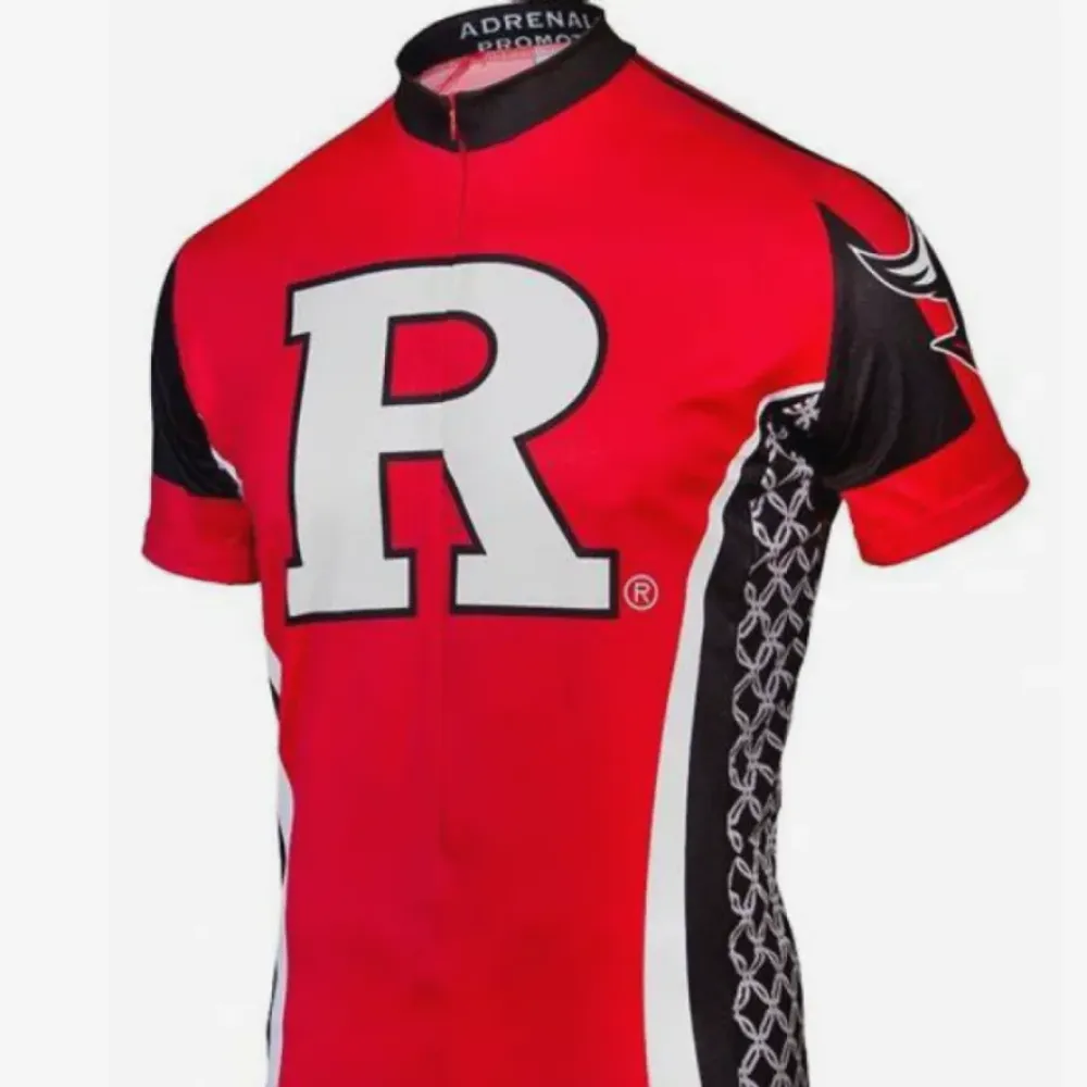 Rutgers Scarlet Knights Cycling Jersey Black/Red