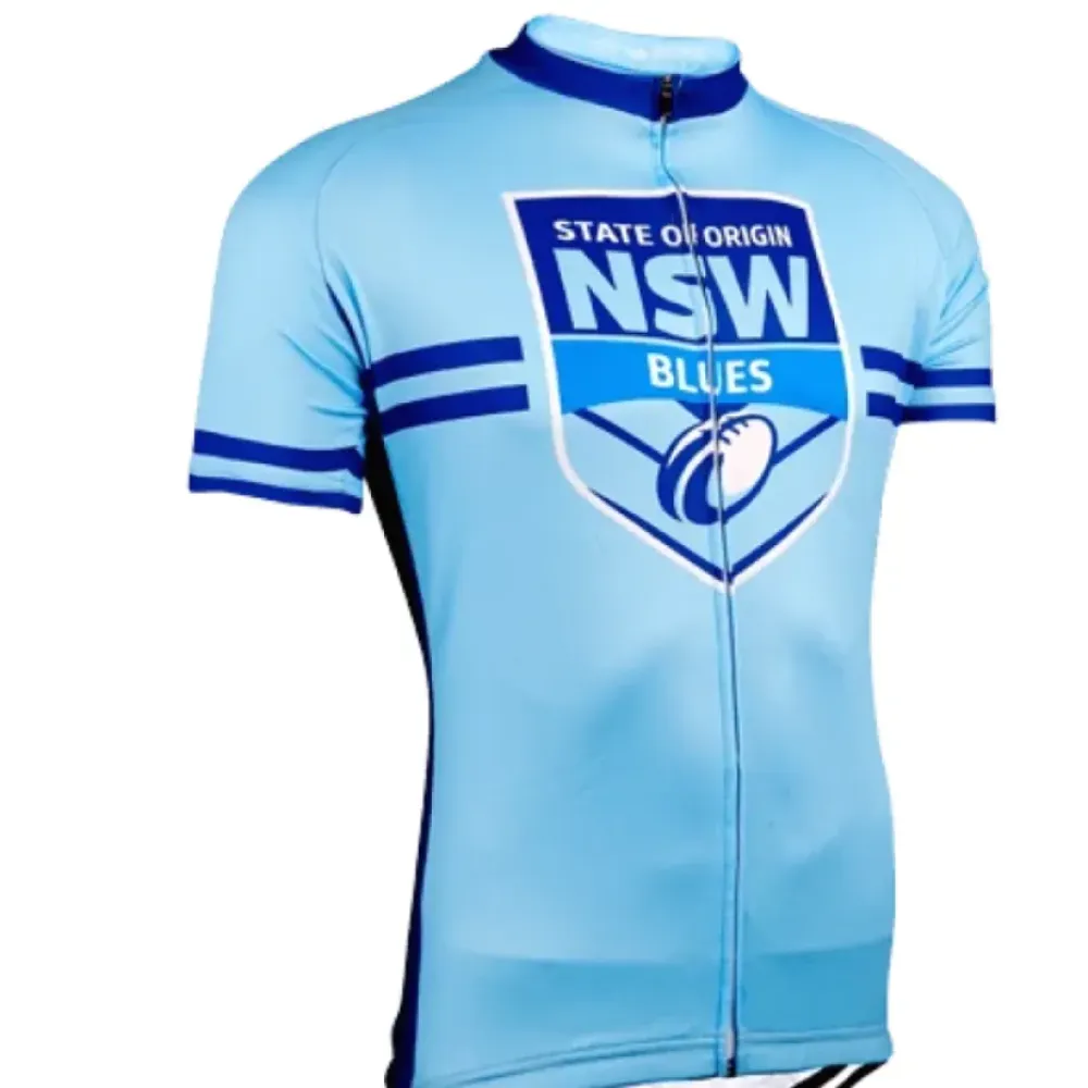 NSW New South Wales Blues State Cycling Jersey/Blue/White