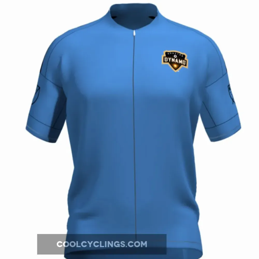 Houston Dynamo Cycling Jersey Short Sleeve/Blue