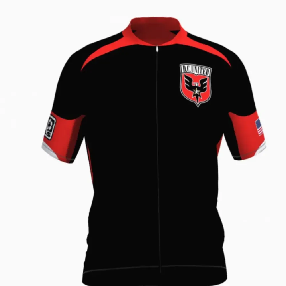 D.C. United Cycling Jersey/Black/Red