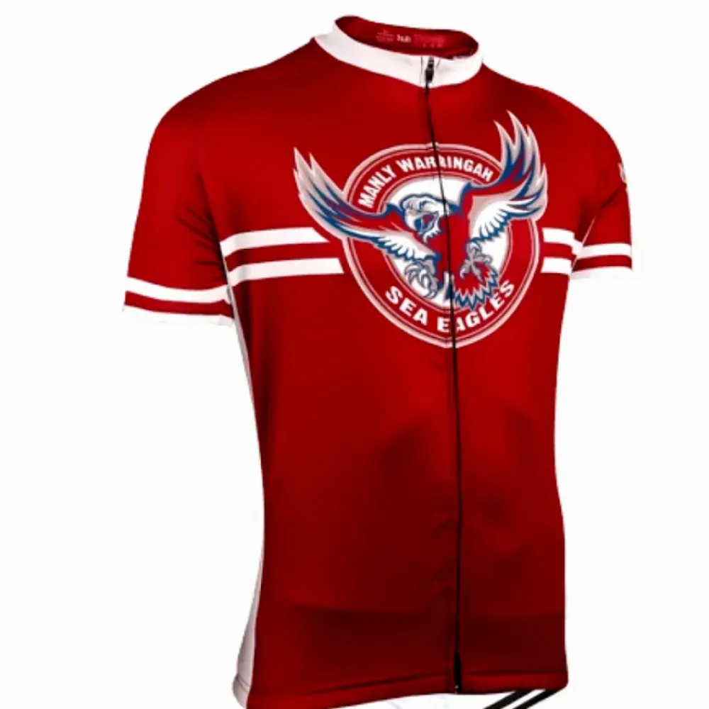 Manly-Warringah Sea Eagles Professional Cycling Jersey/Red/White