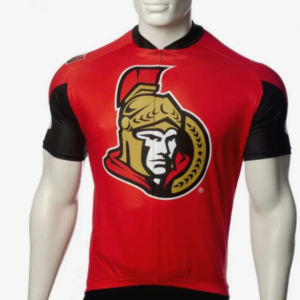 Ottawa Senators Cycling Jersey/Red/Black