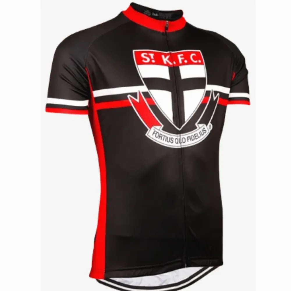 St Kilda Saints Cycling Jersey/Black/Red/White