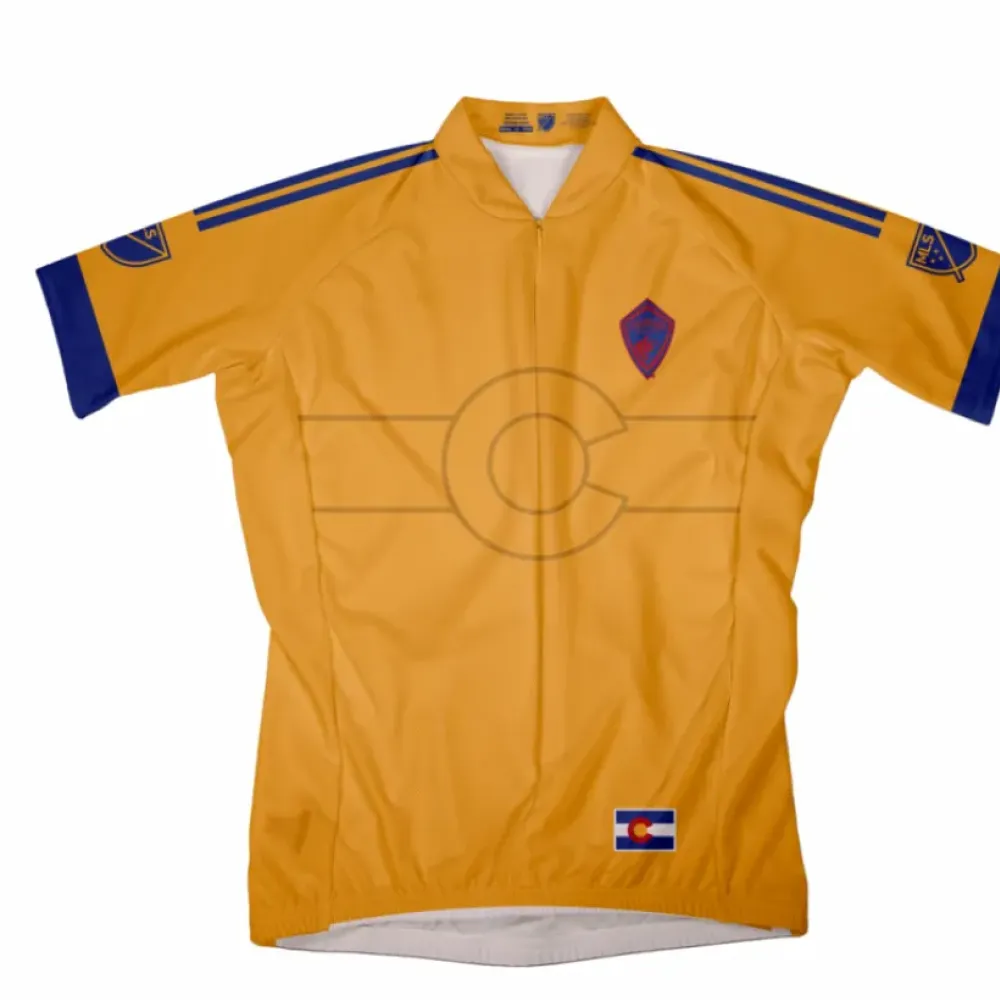 Colorado Rapids Cycling Jersey Gold/Blue