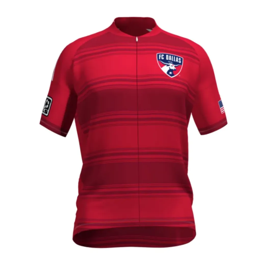 FC Dallas Cycling Jersey - Official Sportswear/Red/White